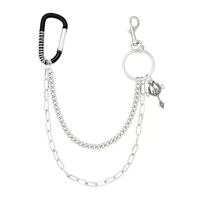 Carabiner Double Row Wallet Chain