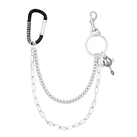 Carabiner Double Row Wallet Chain