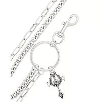 Carabiner Double Row Wallet Chain