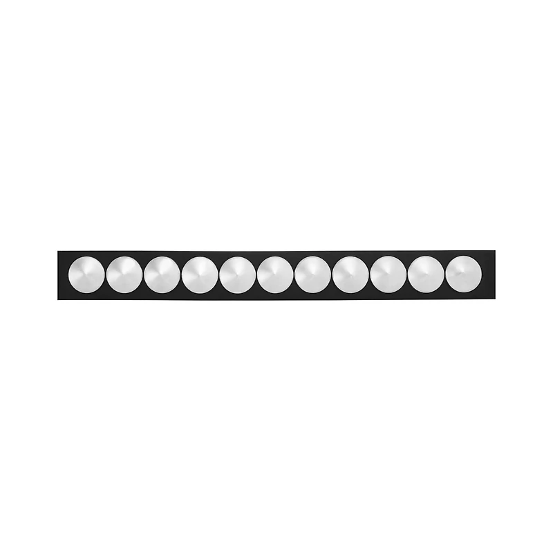 Black and Silvertone Studded Cuff Bracelet