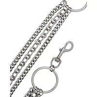 Triple Row O-Ring Wallet Chain