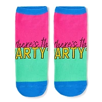 Multi-Pack Jersey Shore Ankle Socks - 5 Pair