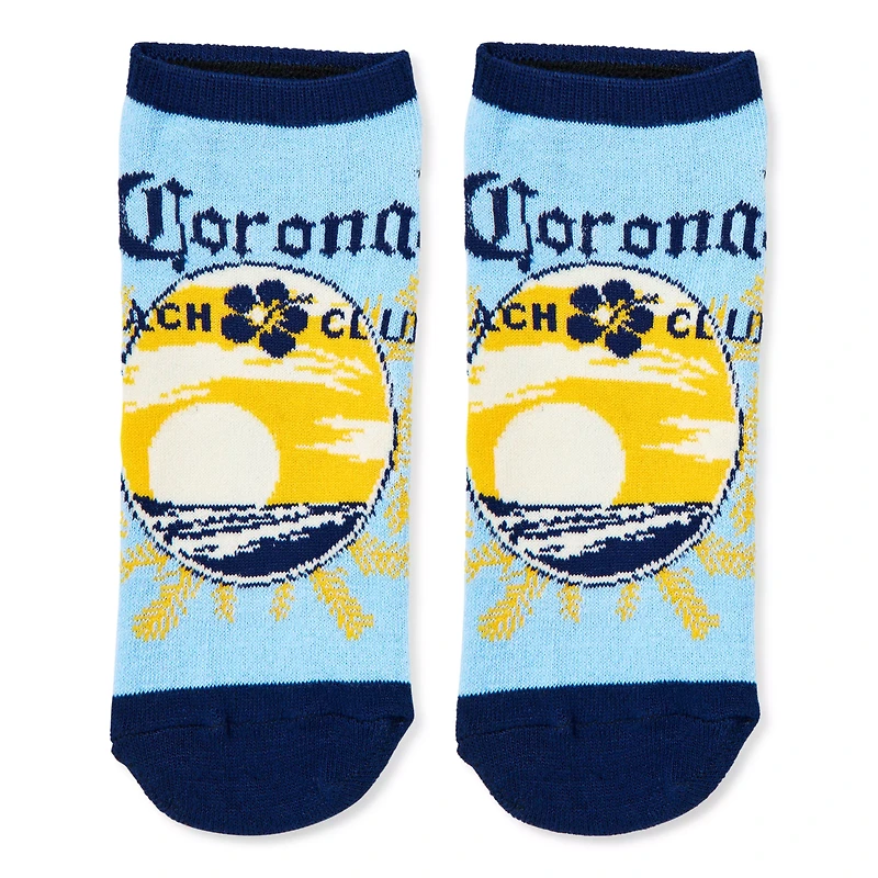 Multi-Pack Corona Beach Club No-Show Socks - 5 Pair