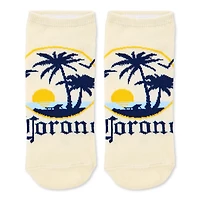 Multi-Pack Corona Beach Club No-Show Socks - 5 Pair