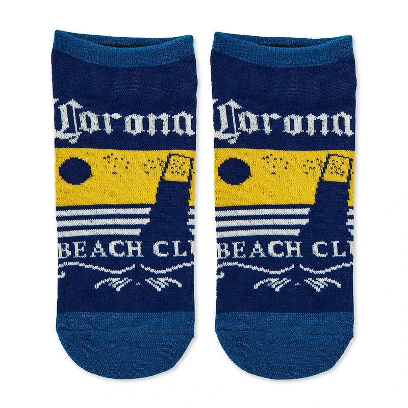 Multi-Pack Corona Beach Club No-Show Socks - 5 Pair