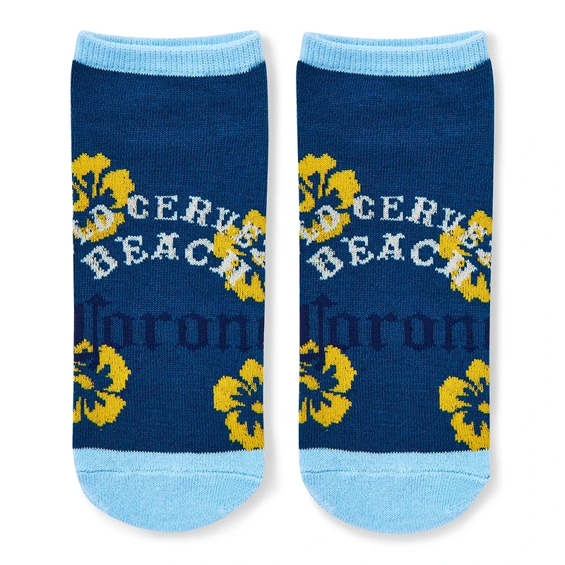 Multi-Pack Corona Beach Club No-Show Socks - 5 Pair