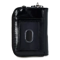 Playboy Star Patch and Safety Pin Zip Wallet