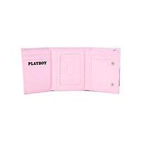 Pink and Black Playboy Bunny Chain Wallet