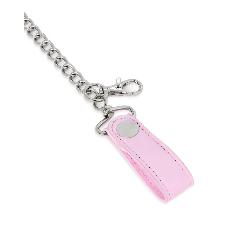 Pink and Black Playboy Bunny Chain Wallet