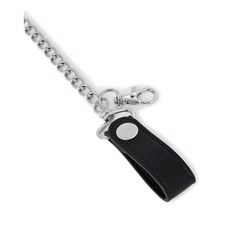 Studded Skull Chain Wallet