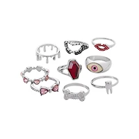 Multi-Pack Vampire Core Rings - 9 Pack