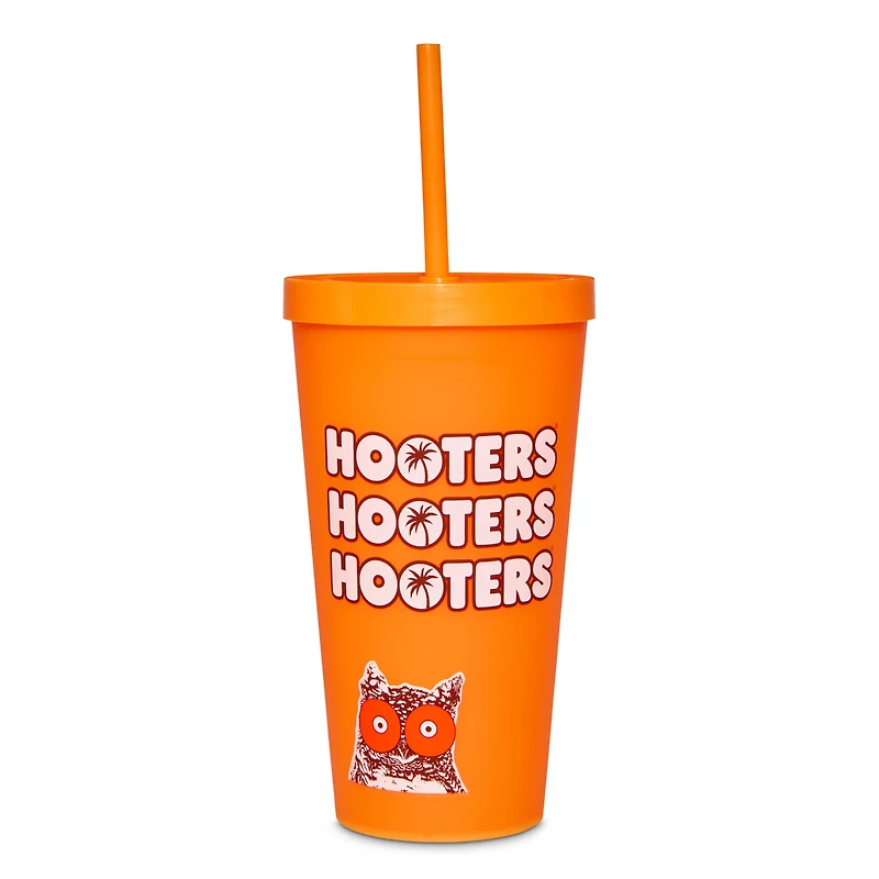 Multi-Pack Hooters Color Changing Cups with Straws 22 oz. - 4 Pack