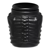 Black Ribcage Stash Jar
