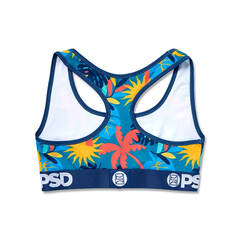 PSD Corona Tropical Print Sports Bra