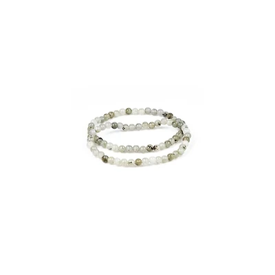 Multi-Pack Labradorite Beaded Bracelets - 2 Pack