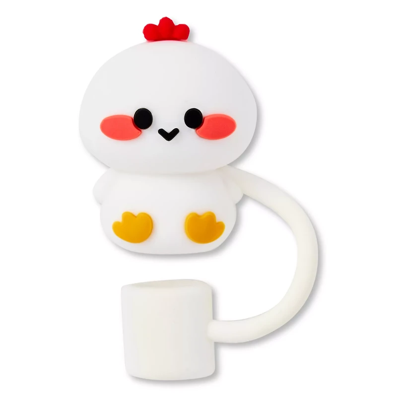 Multi-Pack Cute Animal Straw Toppers - 4 Pack