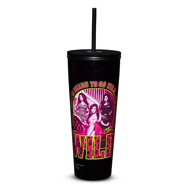 Jersey Shore Ready to Go Wild Cup with Straw - 26 oz.