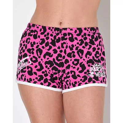 Pink Cheetah Print Dolphin Shorts - Jersey Shore