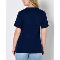 Navy Corona Beach T Shirt