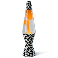 14.5 Inch Warped Checker Lava Lamp