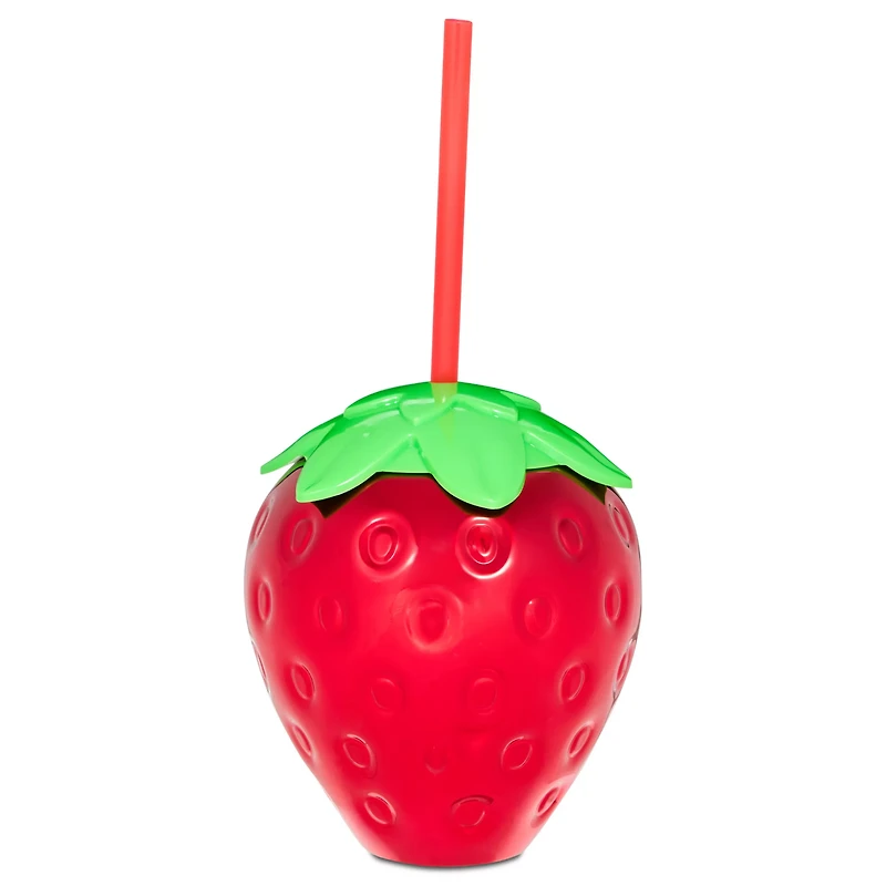 Strawberry Sipper Cup with Straw - 20 oz.