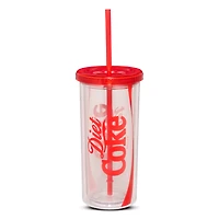 Diet Coke Cup with Straw - 20 oz.