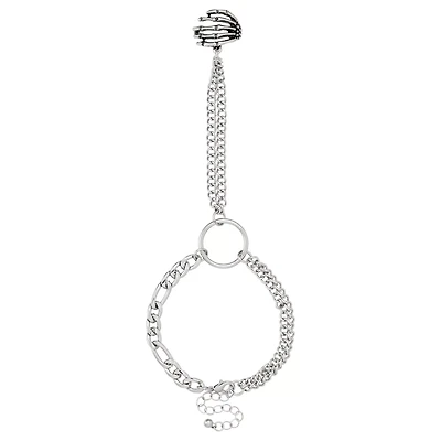 Skeleton Grip Hand Chain Bracelet