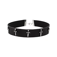 Sword Chain Choker Necklace Set