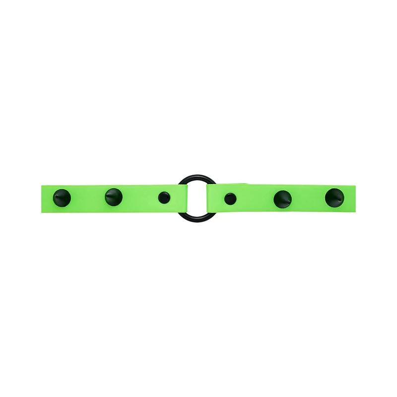 Green Spiked Choker Necklace