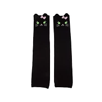 Black Cat Leg Warmers