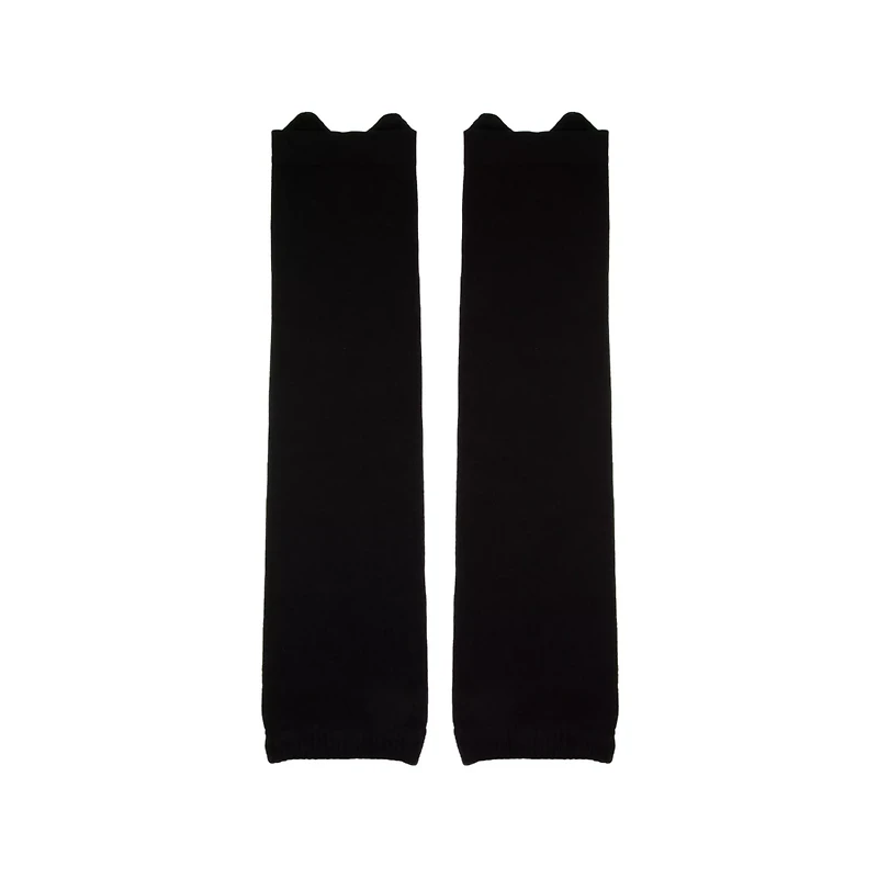 Black Cat Leg Warmers