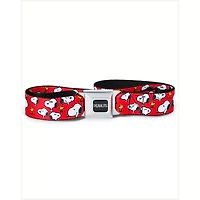 Buckle-Down Snoopy and Woodstock Seatbelt Belt - Peanuts