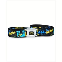 Buckle-Down Batman Comic Print Seatbelt Belt