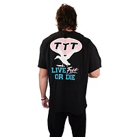 Live Free or Die T Shirt - Too Turnt Tony