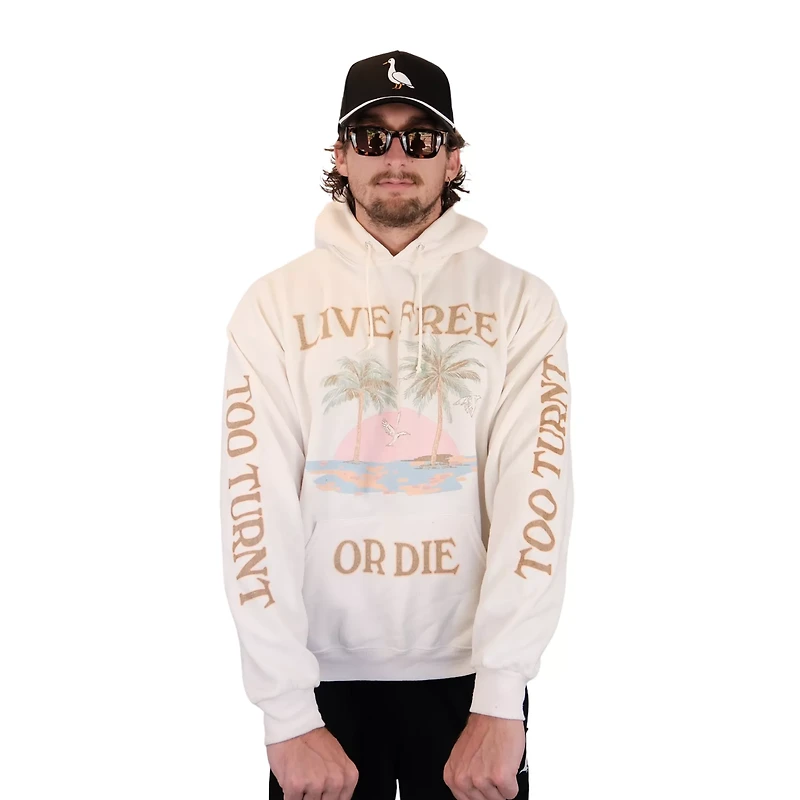 Live Free or Die Hoodie - Too Turnt Tony