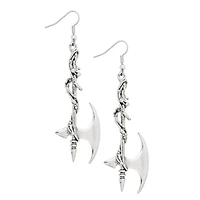 Vine Axe Dangle Earrings