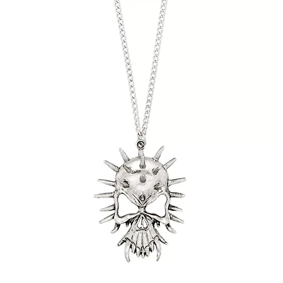 Spiked Skull Necklace