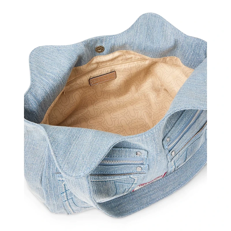True Religion Denim Shoulder Satchel