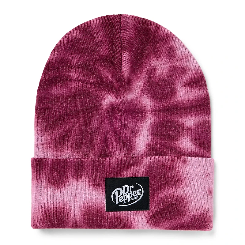 Dr. Pepper Tie Dye Cuff Beanie Hat