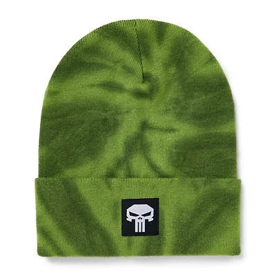 Punisher Tie Dye Cuff Beanie Hat - Marvel