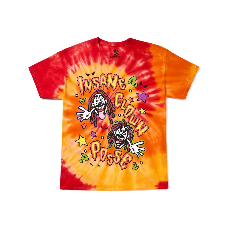Insane Clown Posse Cartoon Tie Dye T Shirt