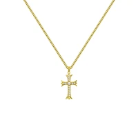 CZ Cross Necklace