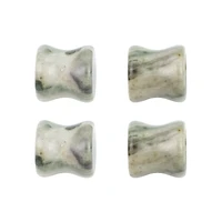 Green Onyx Stone Plugs and Tunnels - 2 Pair