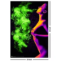 Too Hot Blacklight Poster - 36" x 24"