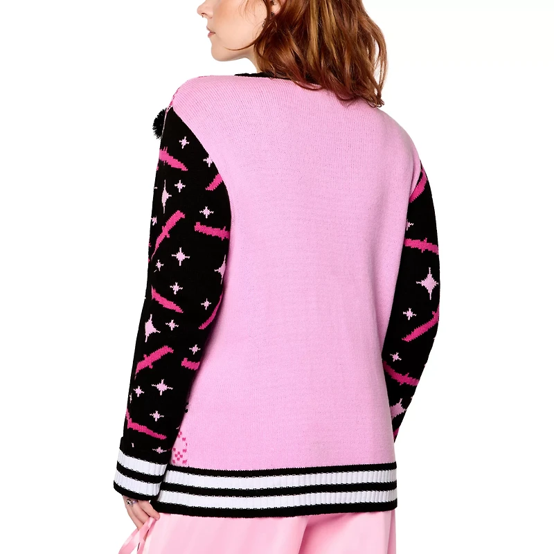 Light-Up Ghost Face Who’s Your Daddy Christmas Sweater