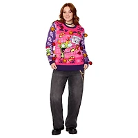 Light-Up Christmas Tacos Sweater - Invader Zim
