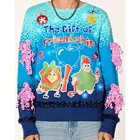 Light-Up SpongeBob SquarePants The Gift of Friendship Christmas Sweater