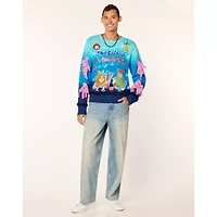 Light-Up SpongeBob SquarePants The Gift of Friendship Christmas Sweater