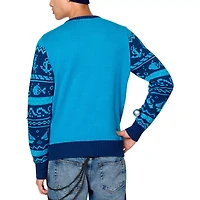 Light-Up SpongeBob SquarePants Wreath Christmas Sweater