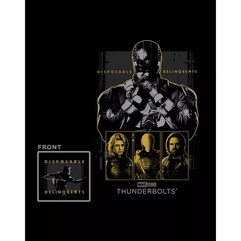 Marvel Thunderbolts Disposable Delinquents T Shirt